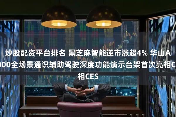 炒股配资平台排名 黑芝麻智能逆市涨超4% 华山A2000全场景通识辅助驾驶深度功能演示台架首次亮相CES